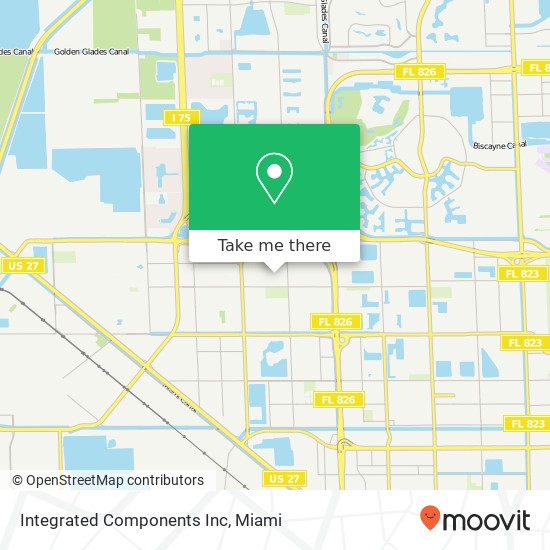 Integrated Components Inc map