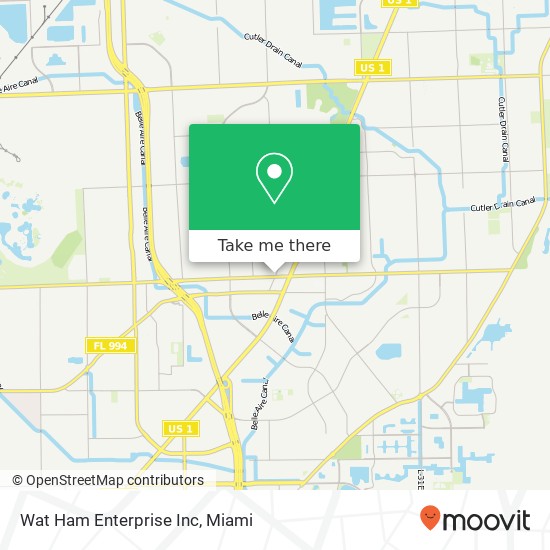 Wat Ham Enterprise Inc map