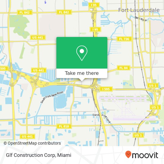 Mapa de Glf Construction Corp