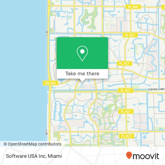 Software USA Inc map