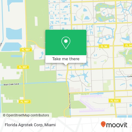 Mapa de Florida Agrotek Corp