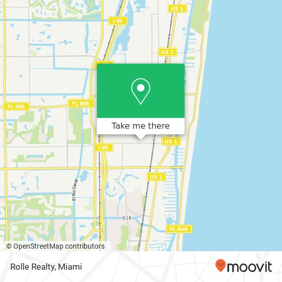 Rolle Realty map