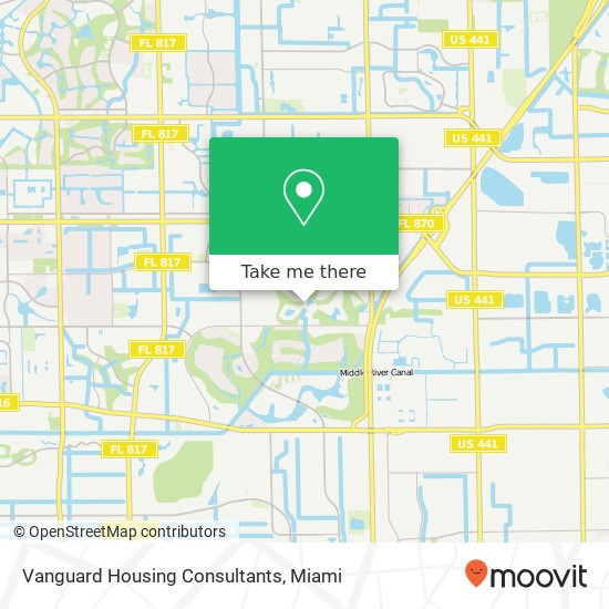 Vanguard Housing Consultants map