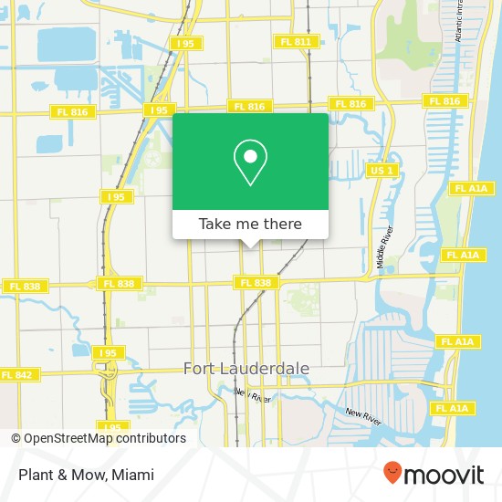 Plant & Mow map