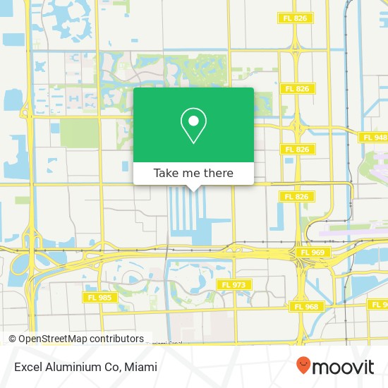 Mapa de Excel Aluminium Co