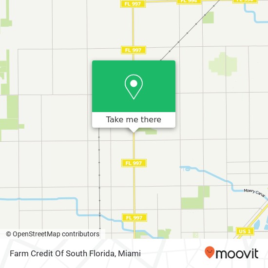 Mapa de Farm Credit Of South Florida