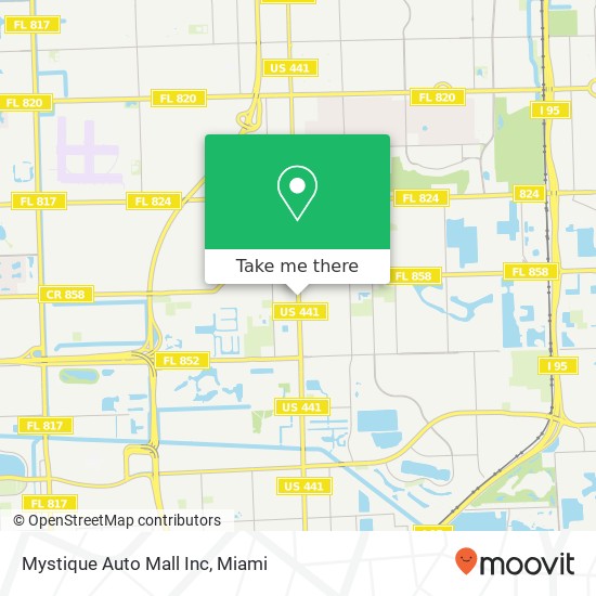 Mapa de Mystique Auto Mall Inc