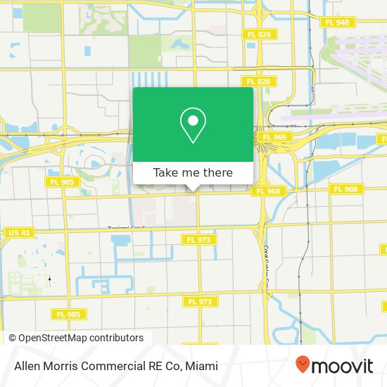 Mapa de Allen Morris Commercial RE Co