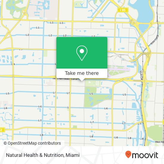 Natural Health & Nutrition map