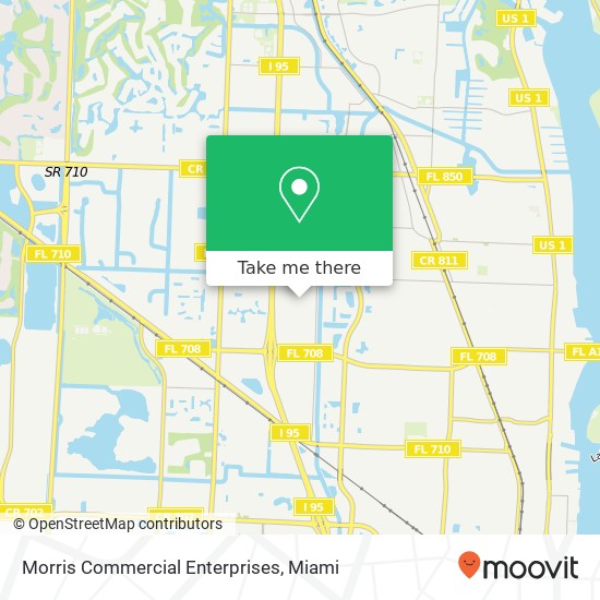 Morris Commercial Enterprises map