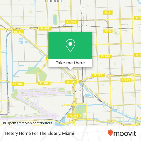Mapa de Hetery Home For The Elderly