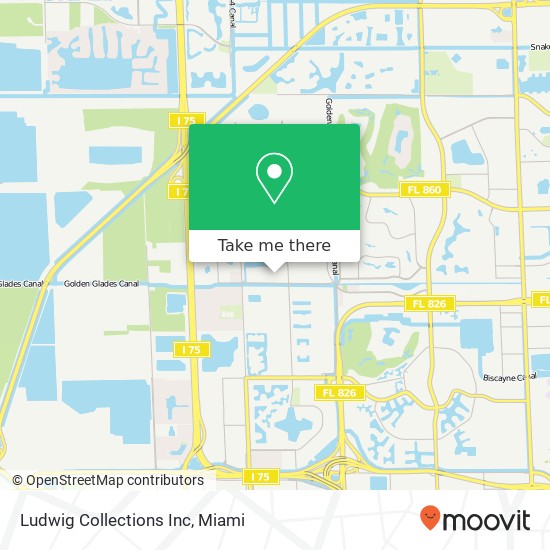 Ludwig Collections Inc map