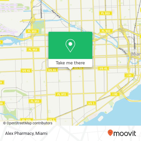 Alex Pharmacy map