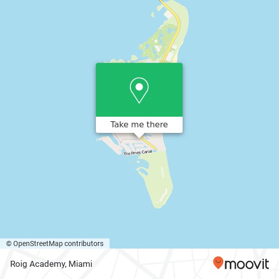 Roig Academy map