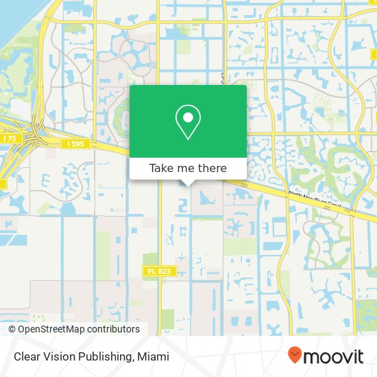 Mapa de Clear Vision Publishing