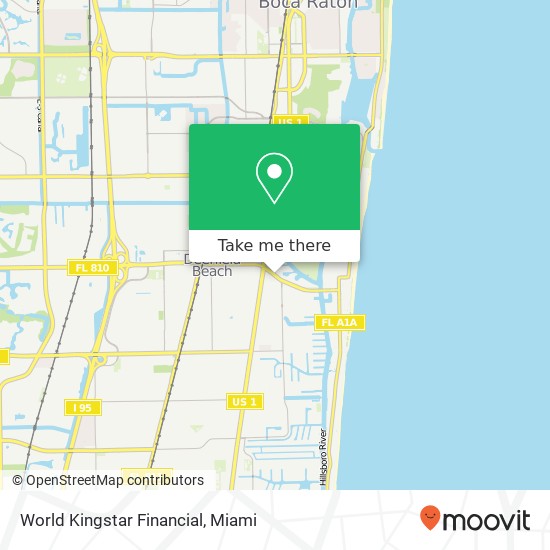 World Kingstar Financial map