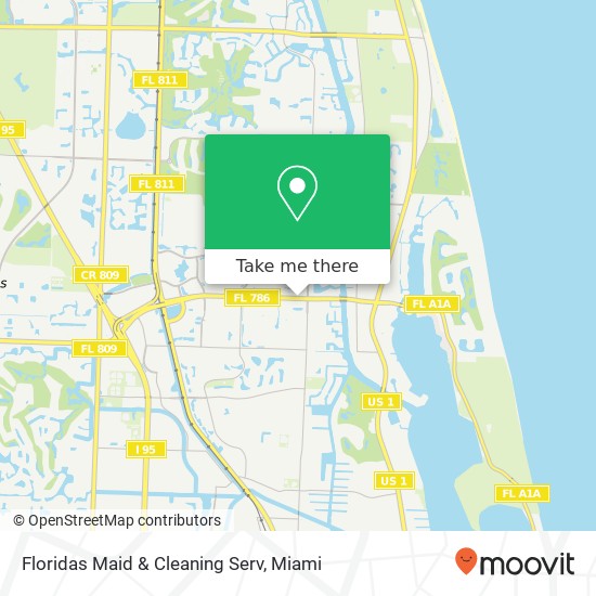 Mapa de Floridas Maid & Cleaning Serv