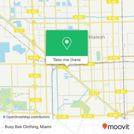 Busy Bee Clothing map