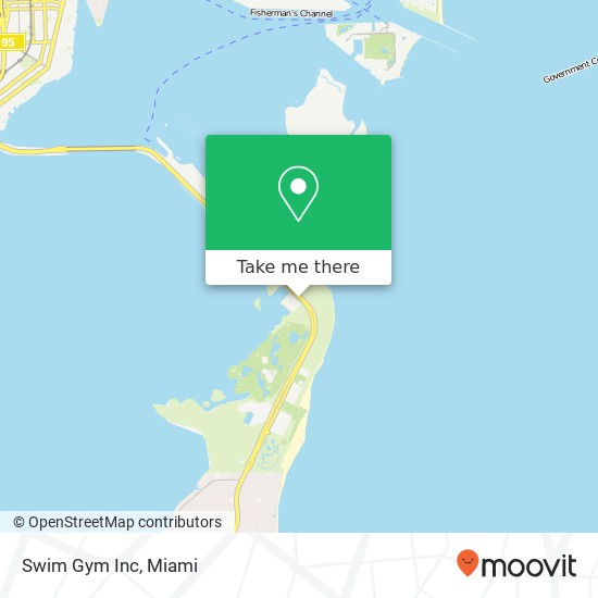 Swim Gym Inc map