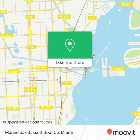 Marinemax Bassett Boat Co map