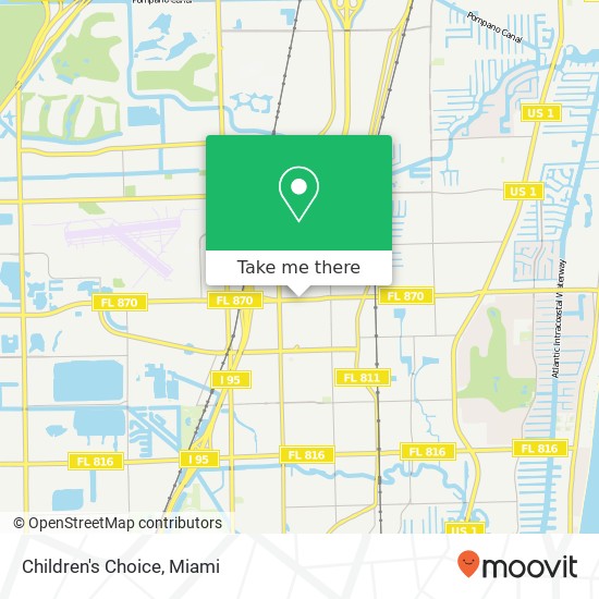 Mapa de Children's Choice