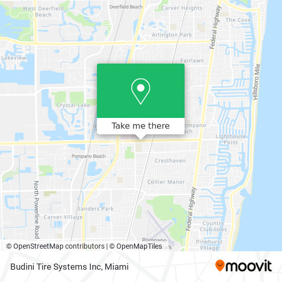 Budini Tire Systems Inc map