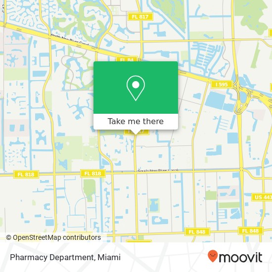 Mapa de Pharmacy Department