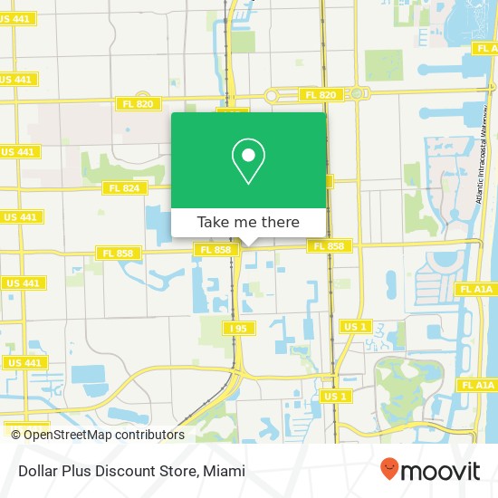 Dollar Plus Discount Store map