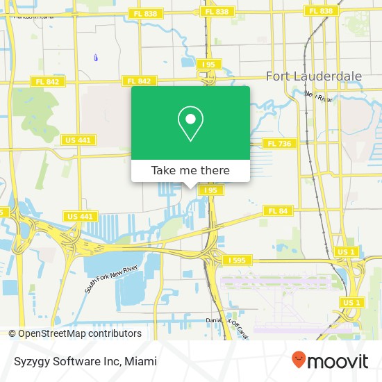 Mapa de Syzygy Software Inc