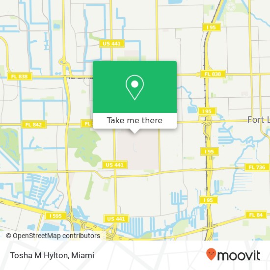 Tosha M Hylton map