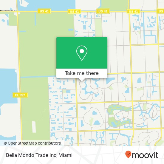 Bella Mondo Trade Inc map