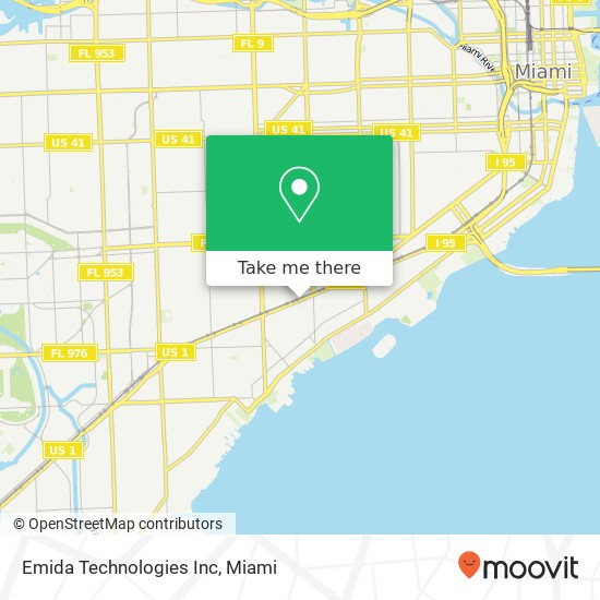 Emida Technologies Inc map