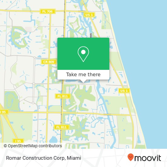 Mapa de Romar Construction Corp