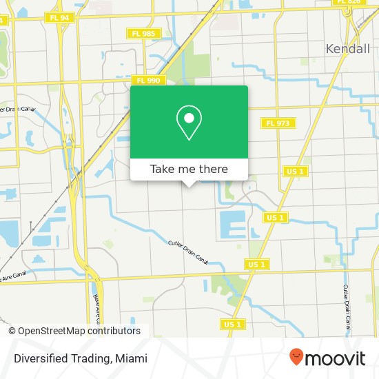 Diversified Trading map