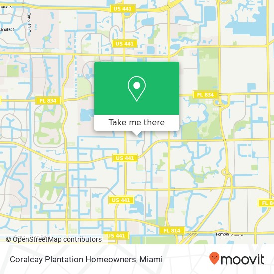 Coralcay Plantation Homeowners map