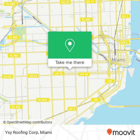 Ysy Roofing Corp map