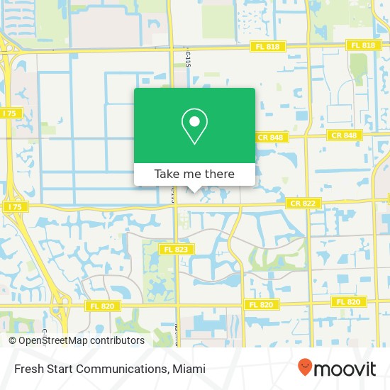 Fresh Start Communications map