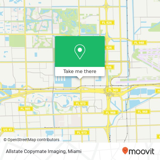 Allstate Copymate Imaging map