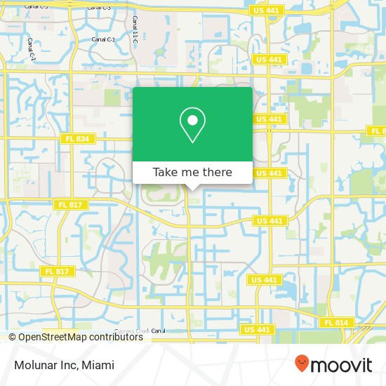 Molunar Inc map