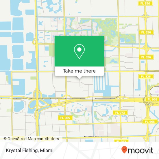 Mapa de Krystal Fishing