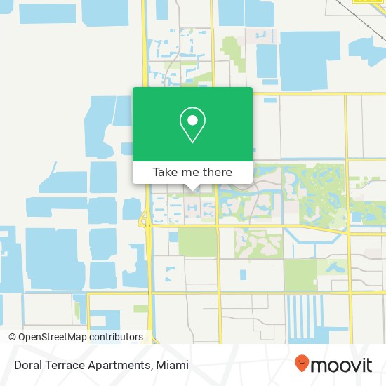 Doral Terrace Apartments map