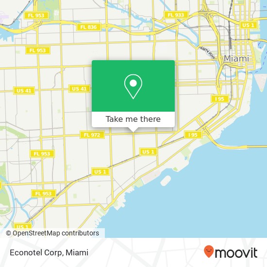 Mapa de Econotel Corp