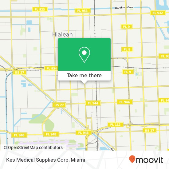 Kes Medical Supplies Corp map