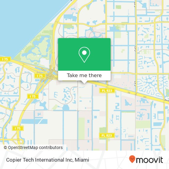 Copier Tech International Inc map