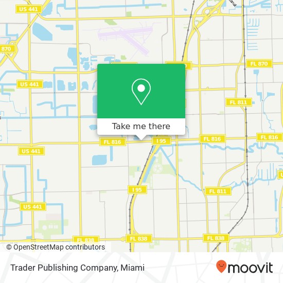 Trader Publishing Company map