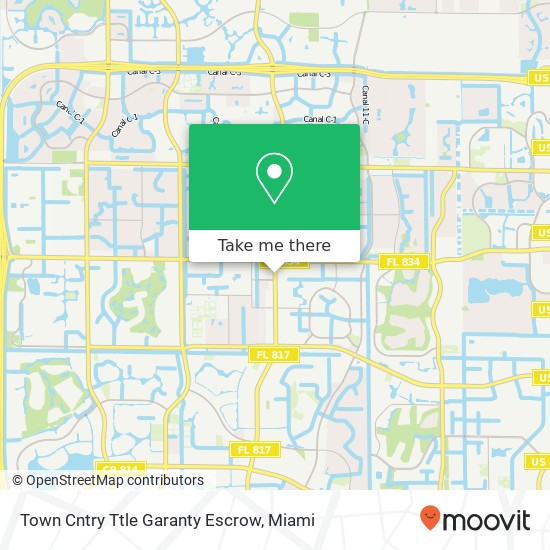 Mapa de Town Cntry Ttle Garanty Escrow