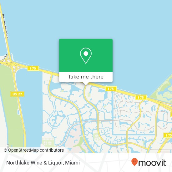 Northlake Wine & Liquor map