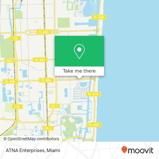 ATNA Enterprises map