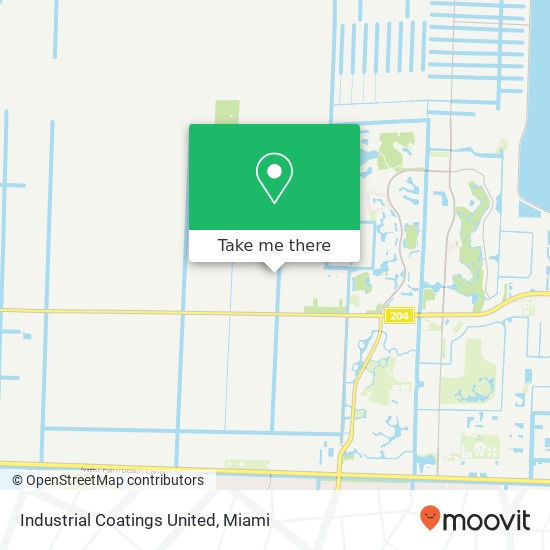 Industrial Coatings United map