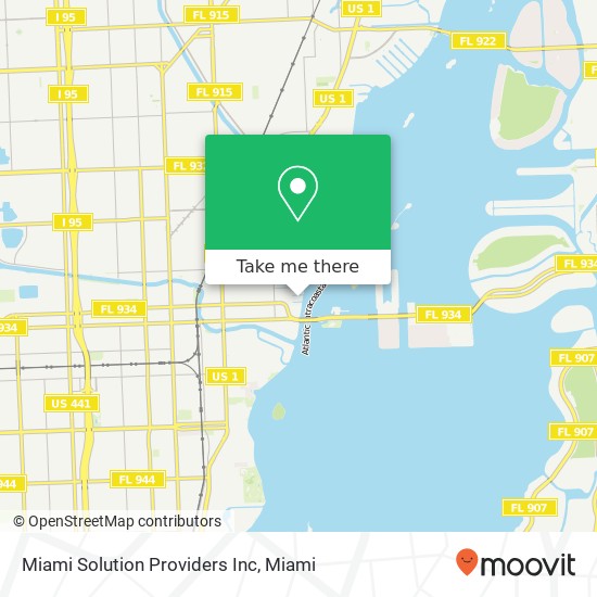 Miami Solution Providers Inc map